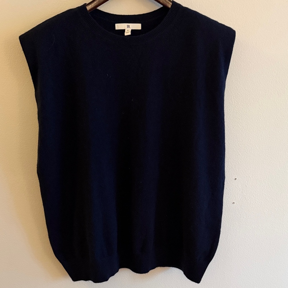 Banana Republic Women’s  Sleeveless Sweater Vest XL - NAVY